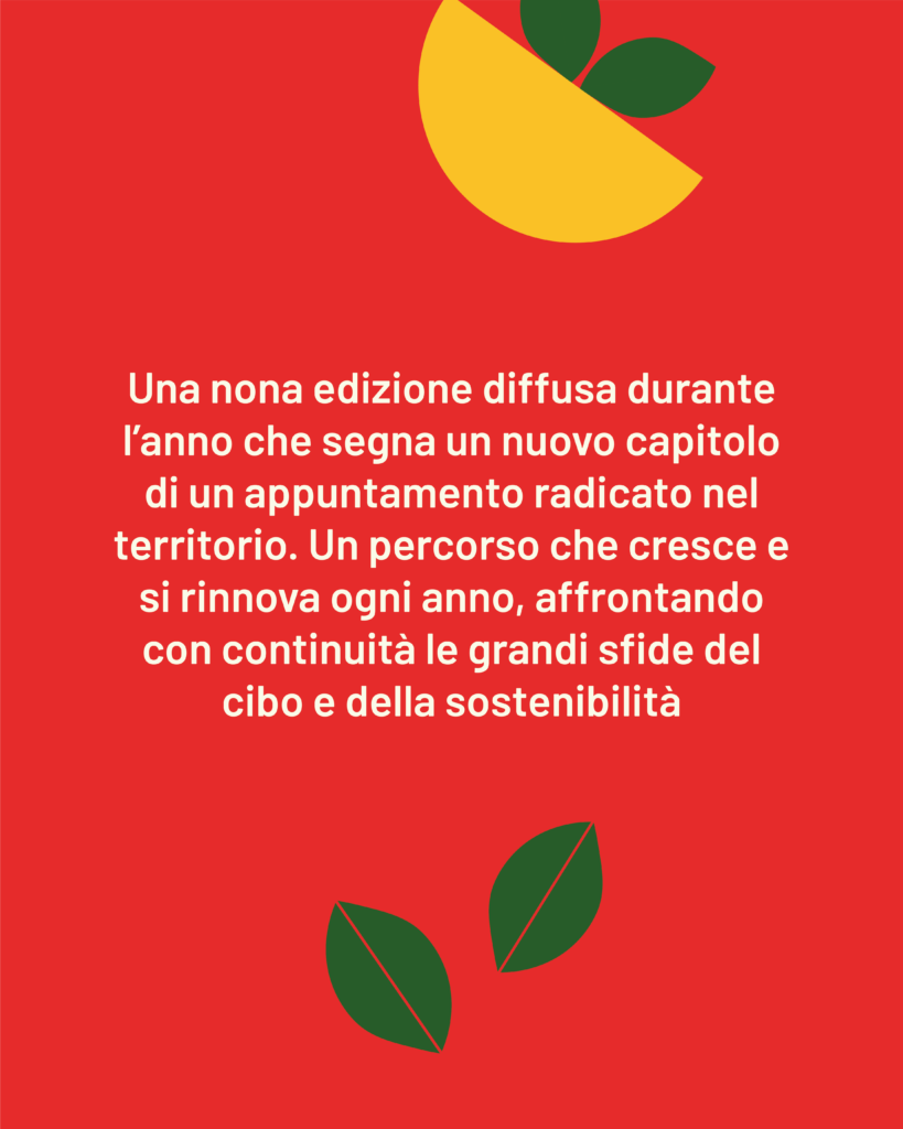 A Bergamo si diffonde AgriCultura: una nuova edizione di AgriCultura e Diritto al Cibo dedicata a “Zero Spreco: Storie di terra, cibo e futuro” 9 9 1